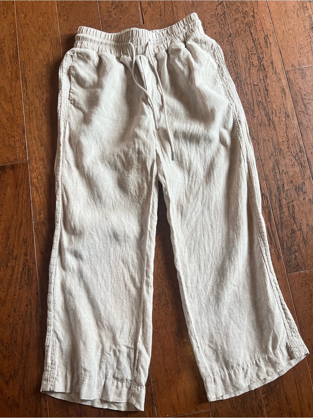 Quince European Linen Relaxed Drawstring Pants